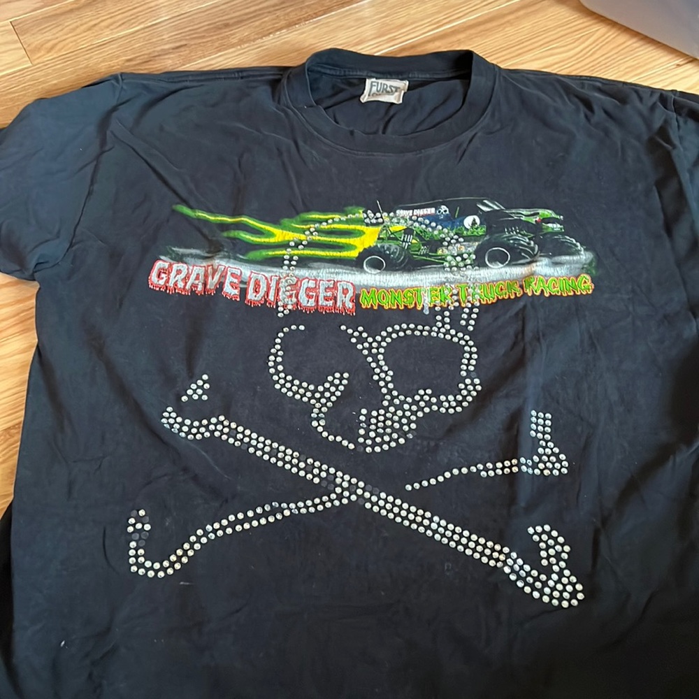 Furst of a kind vintage rhinestone tee